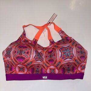 Victoria’s Secret VSX Multicolor Sports Bra 36D NWTS